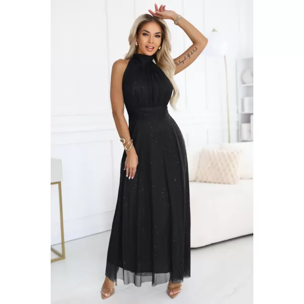  Rochie NUMOCO 636-3 NEGRU 