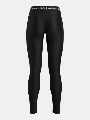 Jambiere pentru fete UNDER ARMOUR HEATGEAR LEGGING 6009975-001 NEGRU