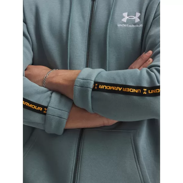  Hanorac pentru bărbați UNDER ARMOUR UA ICON FLEECE FZ TAPING 1390298-587 ALBASTRU 