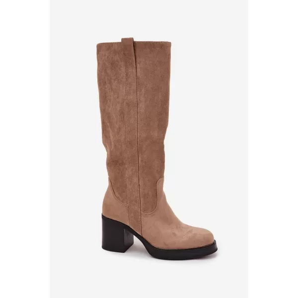  Cizme de dama BOTO SANELLE 40149 KAKI 