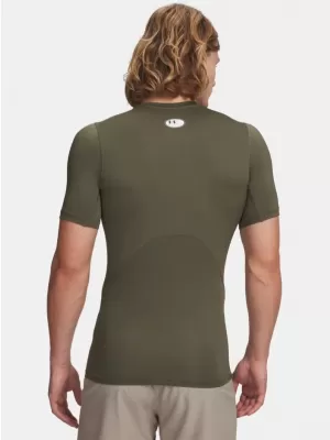 Tricou pentru bărbați UNDER ARMOUR HG ARMOUR COMP SS 1361518-390 VERDE