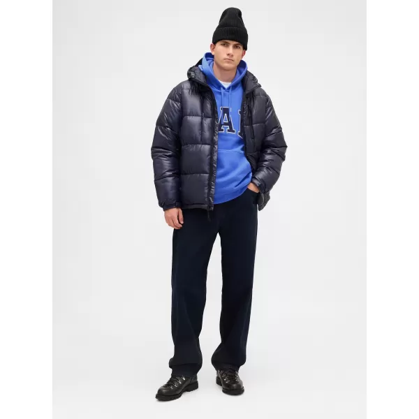  Hanorac pentru bărbați GAP LOGO HOODIE PULLOVER 674148-22 BELLE BLUE 