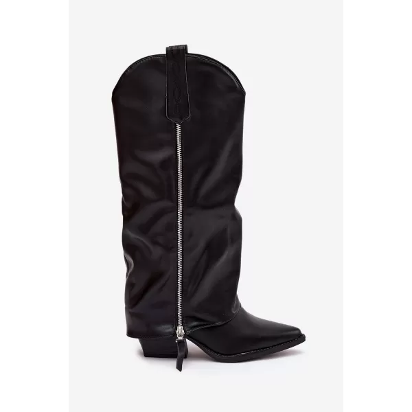  Cizme de dama BOTO PALIRA 40676 NEGRU 