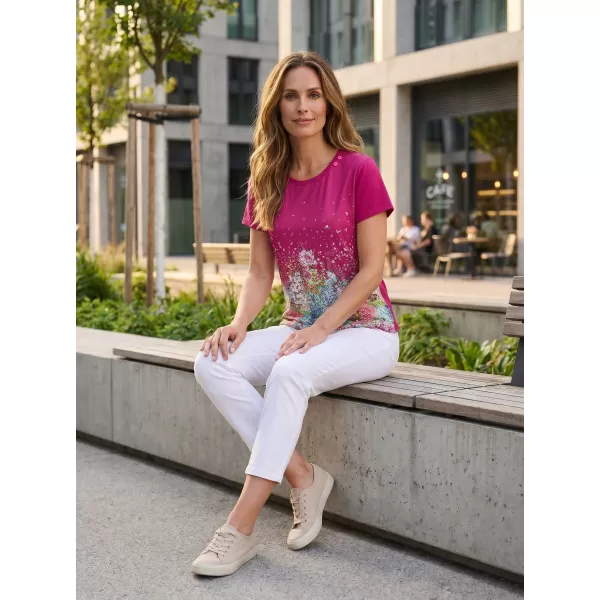  Tricou pentru femei ALTISPORT HELINA ROŞU 