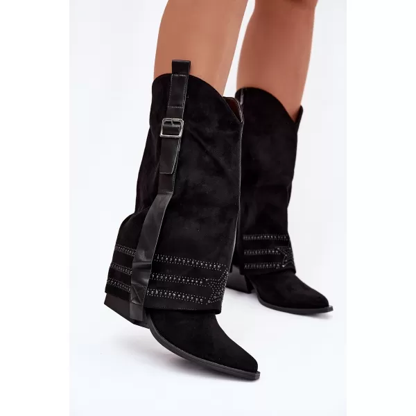  Cizme de dama BOTO CAMILORA 40916 NEGRU 