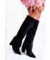 Cizme de dama BOTO AVILLA 21350 NEGRU
