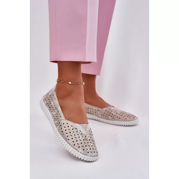  Pantofi de dama EVENTO CHULIETA GRI/AURIU 