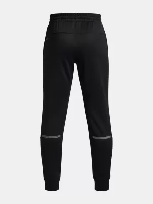 Pantaloni sport pentru băieți UNDER ARMOUR UA ARMOUR FLC PRO UTILITY P 6008899-001 NEGRU