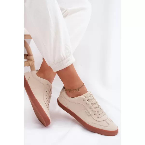  Adidasi de dama BIG STAR TT274358 BEI Pantofi Big Star 