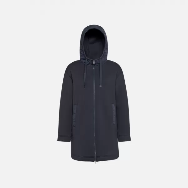  Parka de damă GEOX SWEATER G012426 ALBASTRU ÎNCHIS 