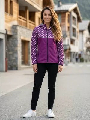 Jachetă softshell premium pentru femei ALTISPORT VOJ/ALW048JACK01 VIOLET