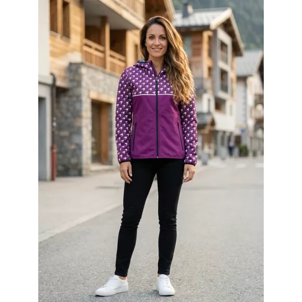  Jachetă softshell premium pentru femei ALTISPORT VOJ/ALW048JACK01 VIOLET 