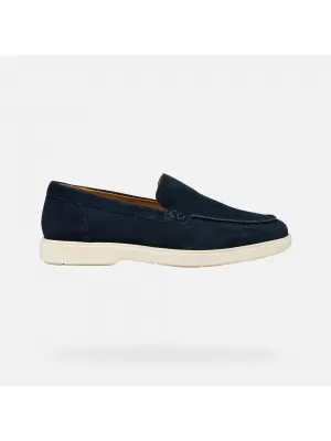 Mocasini pentru bărbați GEOX SPHERICA EC17 G014395 ALBASTRU ÎNCHIS