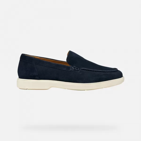  Mocasini pentru bărbați GEOX SPHERICA EC17 G014395 ALBASTRU ÎNCHIS 