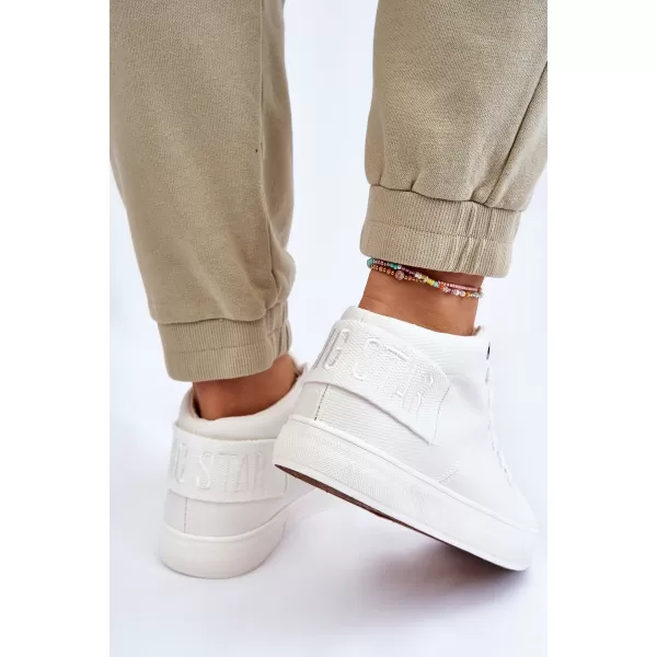  Adidași de damă BIG STAR LL274002 WHITE Pantofi Big Star 