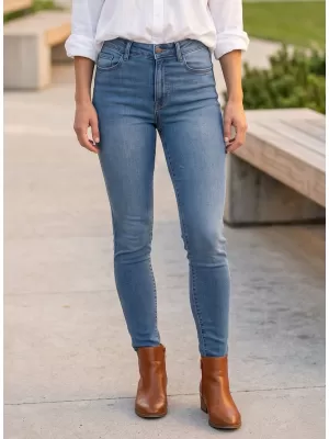 Blugi de dama SAM 73 WK 748-903 ALBASTRU