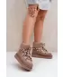 Oameni de zăpadă pentru femei D.FRANKLIN DFSH375003 TAUPE
