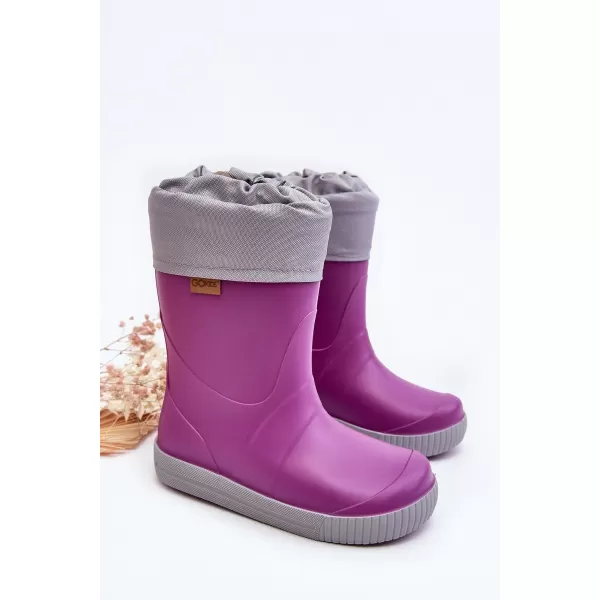  Pantofi pentru copii BOTO GOKIDS 981 28876 GRI PLUMB 