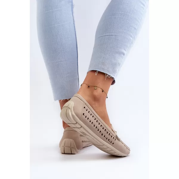  Mocasini de dama BOTO RASIRNA 31619 BEJ 