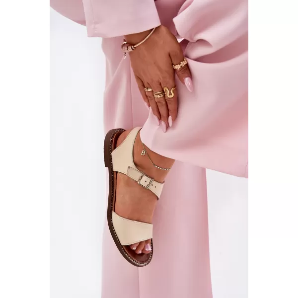  Sandale de dama ZAZOO 3014 BEJ 
