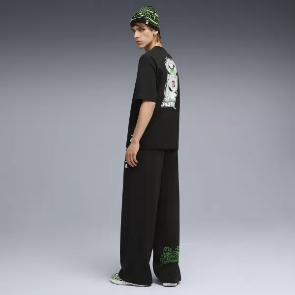  Pantaloni pentru bărbați PUMA X RIPNDIP SWEATPANTS 632416-01 PUMA NEGRU 
