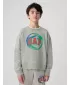 Hanorac pentru copii GAP LOGO SWEATSHIRT 406762-00 GRI DESCHIS DESCHIS