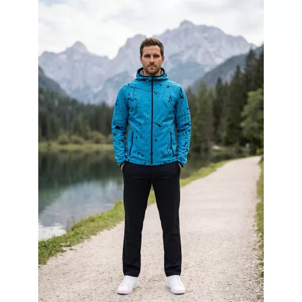  Jachetă softshell premium pentru bărbați ALTISPORT VOJ/ALM034JACK01 SMARALD 