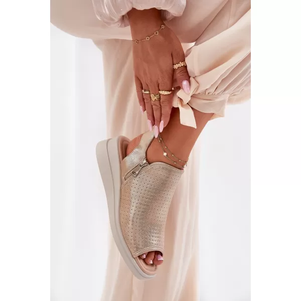  Sandale de dama BOTO MEVINETTE 36864 AUR 