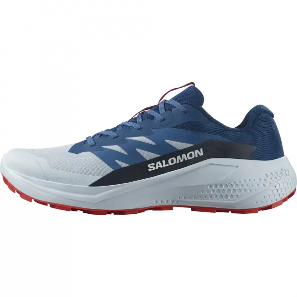  Pantofi pentru bărbați SALOMON ALPHAGLIDE L47724300 ALBASTRU BALADĂ/ALBASTRU ÎNCHIS/ROȘU FOC 