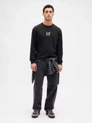 Tricou pentru bărbați GAP LONGSLEEVE TEE 838354-00 NOAPTE FĂRĂ LUNĂ