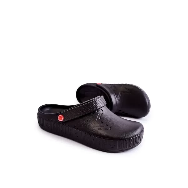  Papuci barbati BIG STAR II175001 NEGRI Pantofi Big Star 