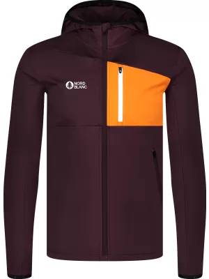 Hanorac powerfleece pentru bărbați NORDBLANC BRACKEN NBWFM8286 MARO