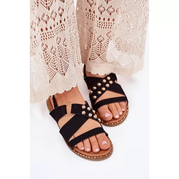  Sandale de dama BOTO ZANIRA 38208 NEGRU 