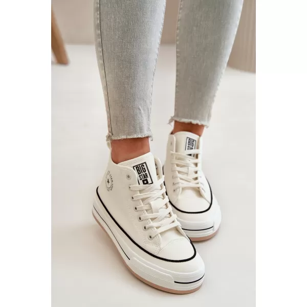  Adidași de damă BIG STAR OO274061 WHITE Pantofi Big Star 