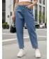 Pantaloni de dama DSTREET UY2929 ALBASTRU