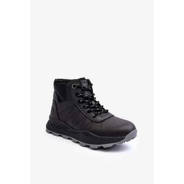  Pantofi de iarna copii BIG STAR MM374203 NEGRI Pantofi Big Star 