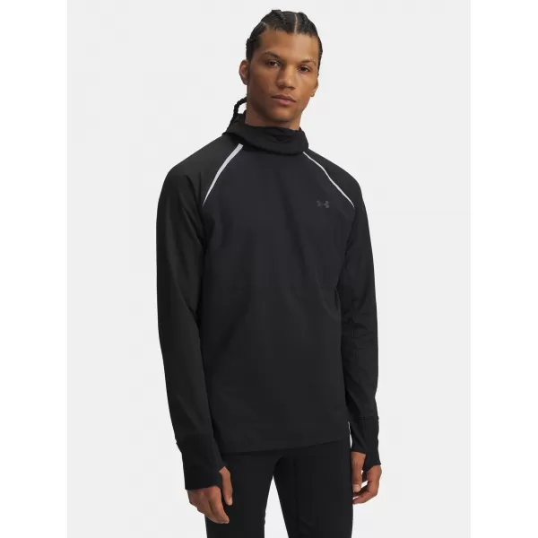  Tricou pentru bărbați UNDER ARMOUR UA VELOCITI PRO CW BALACLAVA 6005969-004 NEGRU 