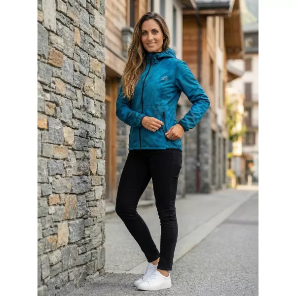  Jachetă softshell premium pentru femei ALTISPORT VOJ/ALW096JACK01 KEROSENUL 
