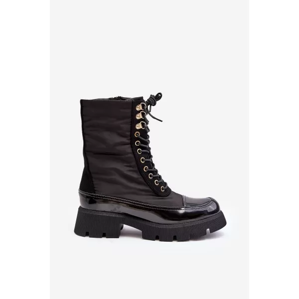  Pantofi de dama cu toc BOTO SARANEMA 27553 NEGRU 