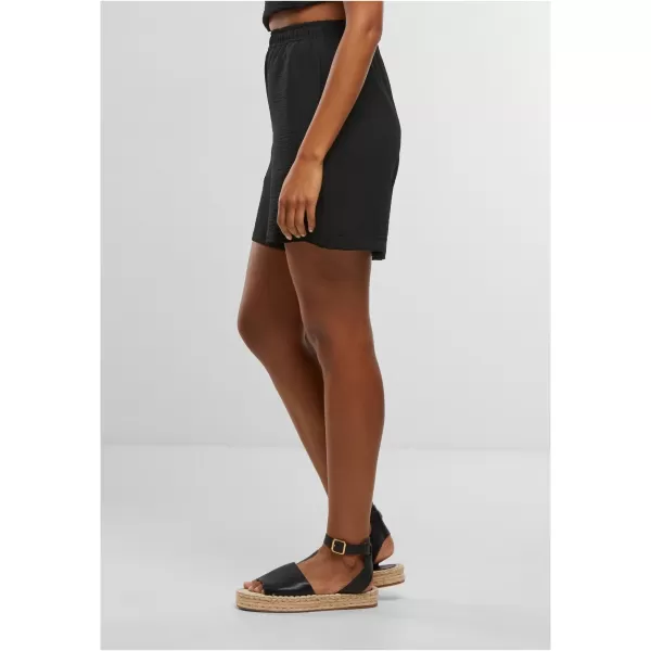  Pantaloni scurți de damă URBAN CLASSICS TB7522 NEGRU 