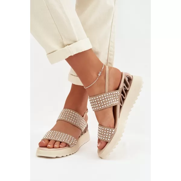  Sandale de dama D&A CR61-3067 BEJ 