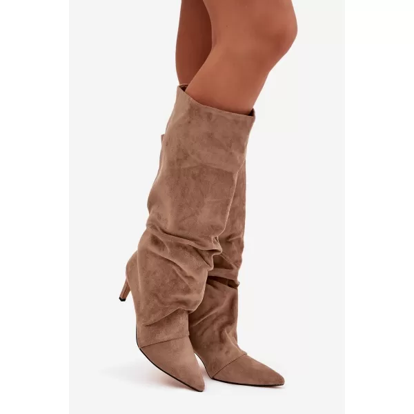  Cizme de dama BOTO MAVELLA 40619 KAKI 