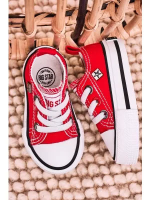 Tenisi copii BIG STAR HH374196 RED Pantofi Big Star