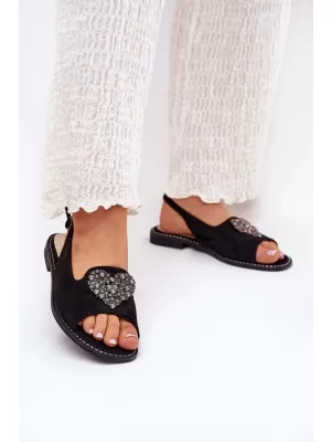 Sandale de dama S.BARSKI KV27-018 NEGRU