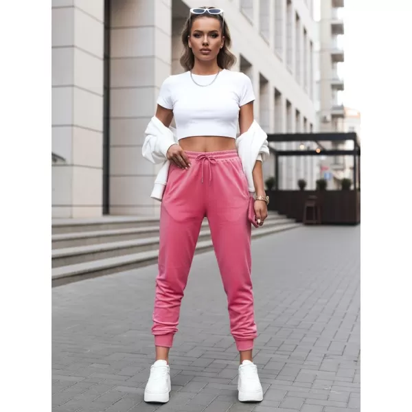  Pantaloni de dama DSTREET UY2839 ROZ 