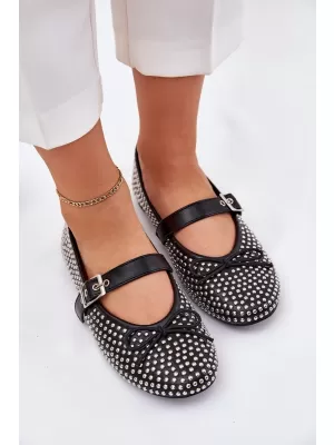 Balerini de dama BOTO ZDIVISA 37884 NEGRU