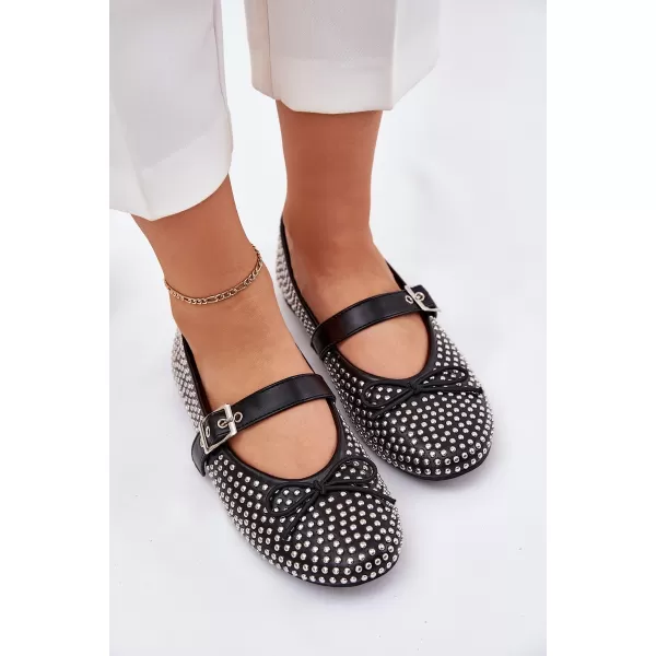  Balerini de dama BOTO ZDIVISA 37884 NEGRU 