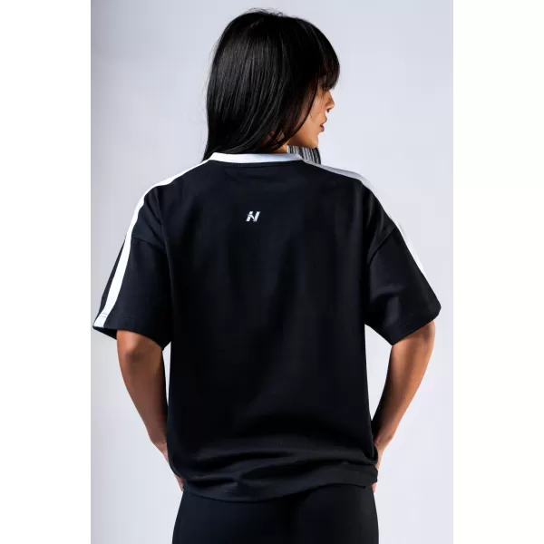  Tricou relaxat POWER 894 BLACK Nebbia 