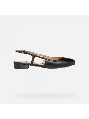 Balerini de dama GEOX VIRNILISA B G012910 NEGRU