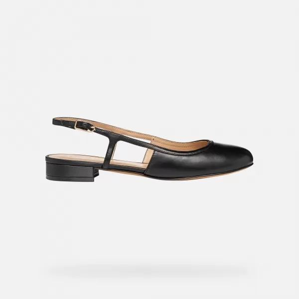  Balerini de dama GEOX VIRNILISA B G012910 NEGRU 